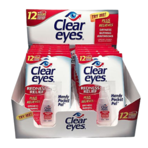 CLEAR EYES 6ML BOX OF 12 - REDNESS RELIEF