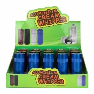 ALUMINUM CREAM WHIPPER BOX OF 20