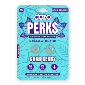 DOZO PERKS 120MG - CHILL BERRY