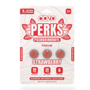 DOZO PERKS 60MG - STRAWBERRY